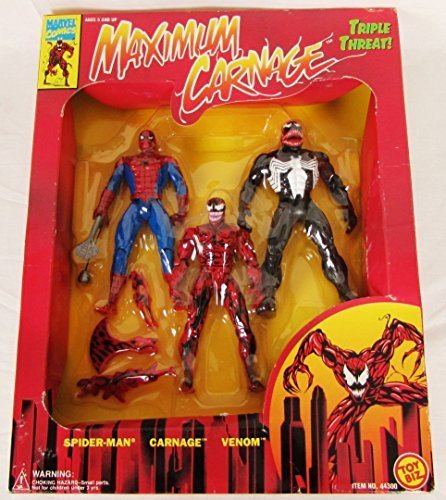 Maxium Carnage Triple Threat by Toy Biz 1994