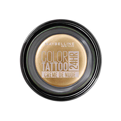 Maybelline New York Color 24H Tattoo Sombra de Ojos, Tono: Creamy Matte Crème de Nude 93 Maybelline New York Color 24H Tattoo Sombra de Ojos, Tono: Creamy Matte Crème de Nude 93