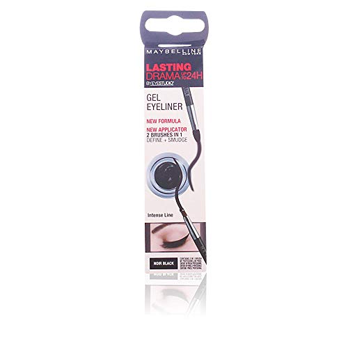 Maybelline New York - Perfilador de Ojos Gel Eyestudio, Tono Negro Maybelline New York - Perfilador de Ojos Gel Eyestudio, Tono Negro