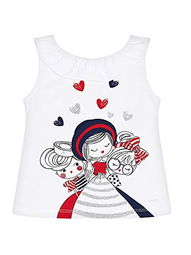 Mayoral 20-03022-059 - Camiseta para niña 4 años Mayoral 20-03022-059 - Camiseta para niña 4 años