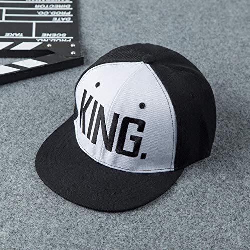 MdsfeGorras de béisbol de Hombres y Mujeres de Moda Gorras de camión de Lengua de Pato al Aire Libre Pareja papá Hip Hop Sombrero de Copa Plana -B6-56-60CM