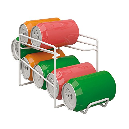 Metaltex Dispensador para Botes, Blanco, Metal Metaltex Dispensador para Botes, Blanco, Metal