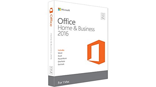 Microsoft Office Home & Business 2016 for Mac 1 licencia(s) Plurilingüe - Suites de programas (1 licencia(s), Plurilingüe, Electronic Software Download (ESD), Mac OS X 10.10 Yosemite, 6000 MB, 4096 MB)