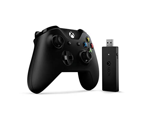 Microsoft Xbox One Wired Controller Gamepad PC,Xbox One Negro - Volante/Mando (Gamepad, PC, Xbox One, D-Pad, Menú, Inalámbrico, RF, USB)