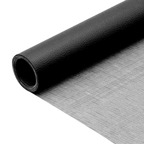 Migaven 1 Rollo de Cinta Autoadhesiva de Reparación de Cuero PU Parche de Primeros Auxilios para Sofá, Asiento de Coche, Muebles, Chaquetas, Bolso de 42X137 cm Negro Migaven 1 Rollo de Cinta Autoadhesiva de Reparación de Cuero PU Parche de Primeros Auxilios para Sofá, Asiento de Coche, Muebles, Chaquetas, Bolso de 42X137 cm Negro