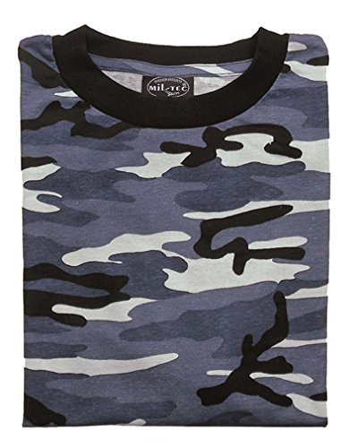 Mil-Tec Camiseta T-Shirt Tarn, azul celeste - Azul, celeste, XXL Mil-Tec Camiseta T-Shirt Tarn, azul celeste - Azul, celeste, XXL
