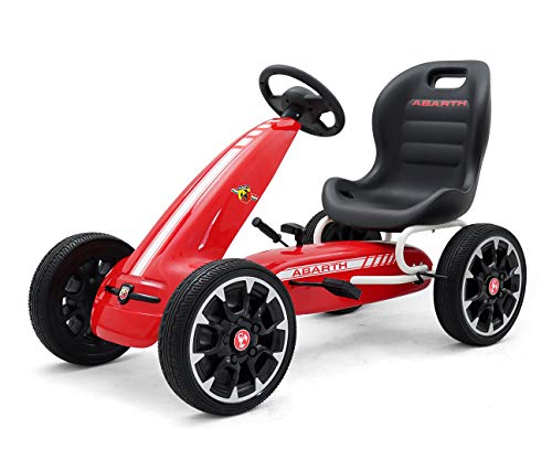Milly Mally Abarth Pedal Go-kart Rider