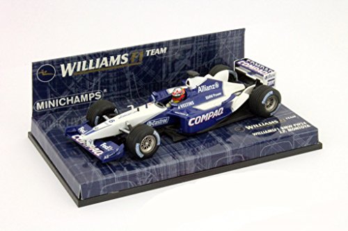 Minichamps 400020006 - Williams F1 Vehiculo Fw24 J. P. Montoya 2002 - Escala 1/43 - Vehiculo en Miniatura Minichamps 400020006 - Williams F1 Vehiculo Fw24 J. P. Montoya 2002 - Escala 1/43 - Vehiculo en Miniatura