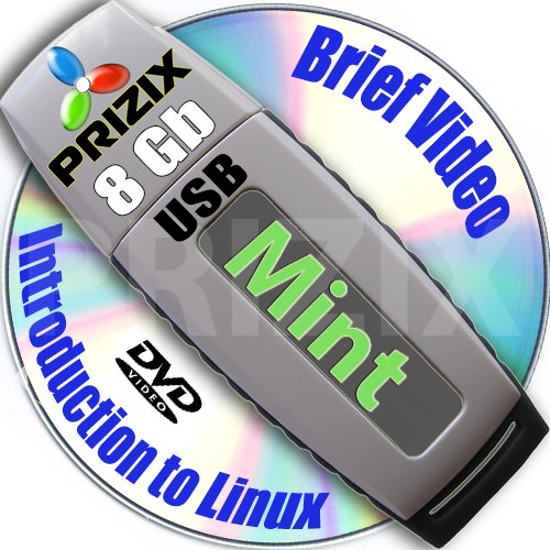 Mint Cinnamon 18 en 8GB USB Flash y completa de 3 discos DVD de instalación y de referencia del conjunto, de 32 y 64 bits