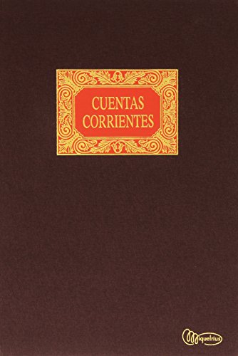 Miquelrius - Libro de Contabilidad, Cuentas Corrientes, Folio Natural, 100 hojas Miquelrius - Libro de Contabilidad, Cuentas Corrientes, Folio Natural, 100 hojas