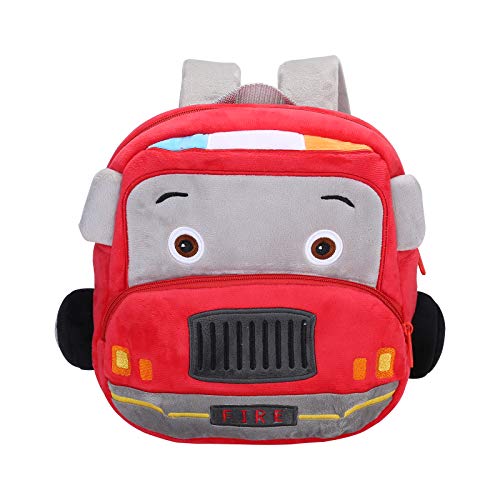 Mochila Infantil Kindergarten Guarderia Dibujos Animados Coche Linda Bolso Bebe Escuela Dibujos para niña y niño 1-3 años,Camión de Bomberos Mochila Infantil Kindergarten Guarderia Dibujos Animados Coche Linda Bolso Bebe Escuela Dibujos para niña y niño 1-3 años,Camión de Bomberos