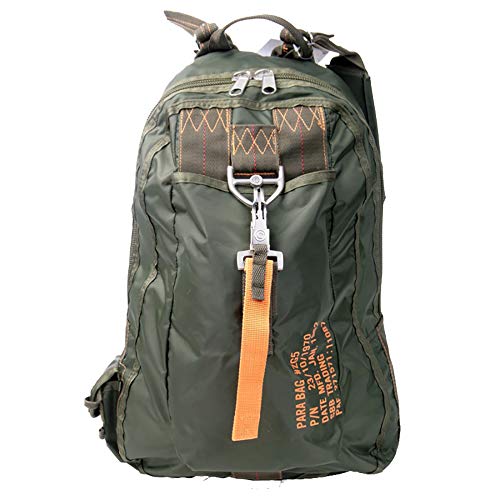 Mochila para Bag 5 – Style de paracaidista con mosquetón con cierre rápido