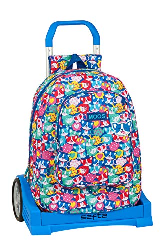 Mochila Safta Espalda Ergonómica con Carro Safta Evolution, Corgi