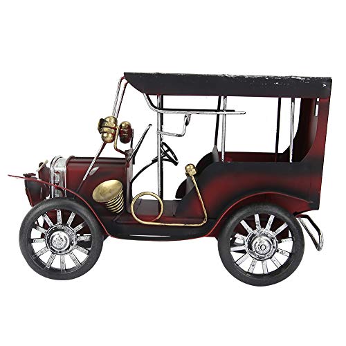 Modelo de Coche Antiguo, Modelo de Coche Antiguo de Metal en Miniatura, Modelo de Coche Antiguo para niños, Juguete clásico, artesanía, Oficina, Escritorio, decoración Coleccionable