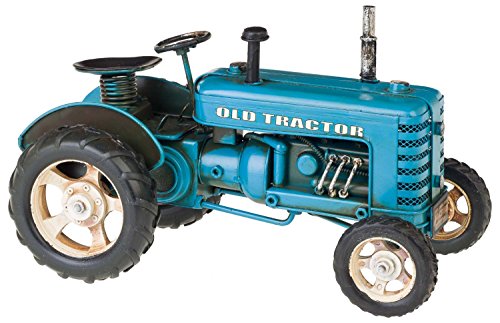 Modelo Tractor 26cm Nostalgia Estilo Antiguo Coche Metal