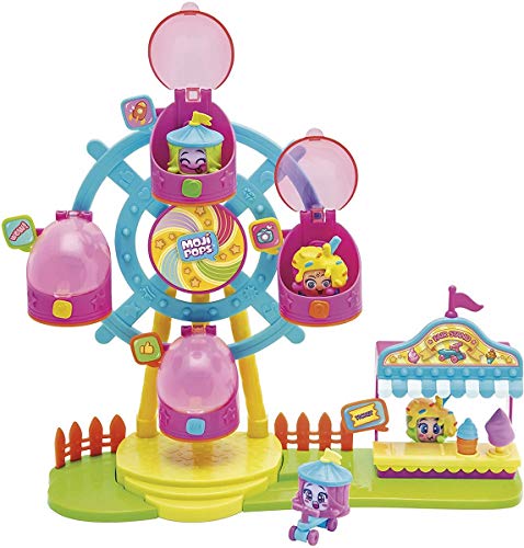 MOJIPOPS - Ferrys Wheel con 2 exclusivas figuras MojiPops y variedad de accesorios , color/modelo surtido