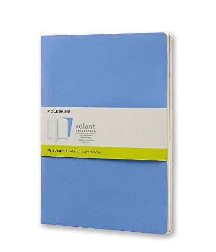 Moleskine QP733B12B11 - Cuaderno liso, XL 19 x 25, color azul