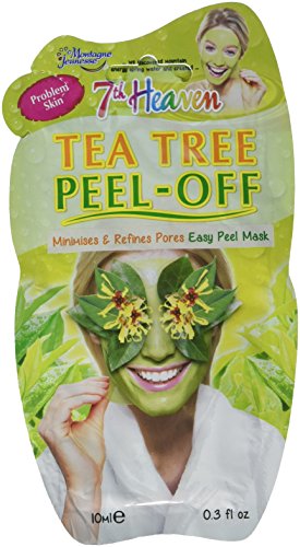 Montagne Jeunesse Tea Tree Peel-Off Face Mask - Mascarilla Facial Arbol de Te Peel-Off, 10 ml, Verde