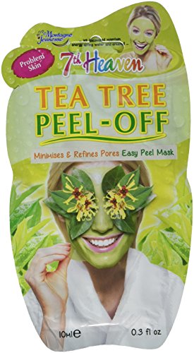 Montagne Jeunesse Tea Tree Peel-Off Face Mask - Mascarilla Facial Arbol de Te Peel-Off, 10 ml, Verde Montagne Jeunesse Tea Tree Peel-Off Face Mask - Mascarilla Facial Arbol de Te Peel-Off, 10 ml, Verde