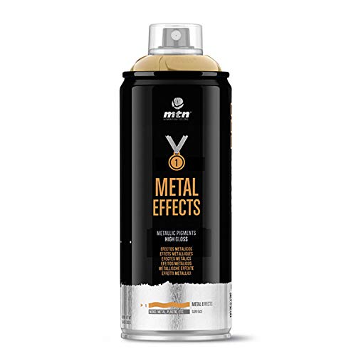 Montana Colors MTN Pro Efectos Metálicos-Oro Cromado, Spray 400ml Montana Colors MTN Pro Efectos Metálicos-Oro Cromado, Spray 400ml