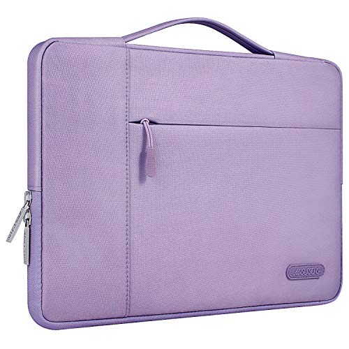 MOSISO Funda Blanda Compatible con 13-13,3 Pulgadas MacBook Air/MacBook Pro Retina/Ordenador Portátil, Poliéster Maletín Protectora Multifuncional Bolso, Violeta Claro MOSISO Funda Blanda Compatible con 13-13,3 Pulgadas MacBook Air/MacBook Pro Retina/Ordenador Portátil, Poliéster Maletín Protectora Multifuncional Bolso, Violeta Claro