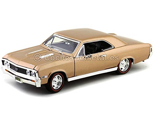 Motor Max 1967 Chevrolet Chevelle SS 396 Metallic Gold 1:18 73104
