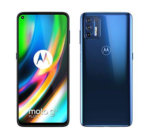 Motorola Moto G9 Plus - 6.81" Max Vision FHD+, Qualcomm Snapdragon 730G, 64MP quad camera system, 5000 mAH batería Dual SIM, 4/128GB, Android 10 - Color Azul Motorola Moto G9 Plus - 6.81" Max Vision FHD+, Qualcomm Snapdragon 730G, 64MP quad camera system, 5000 mAH batería Dual SIM, 4/128GB, Android 10 - Color Azul