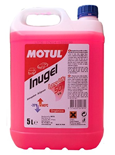 MOTUL Inugel Long Life 50% G12 rosa 5L MOTUL Inugel Long Life 50% G12 rosa 5L