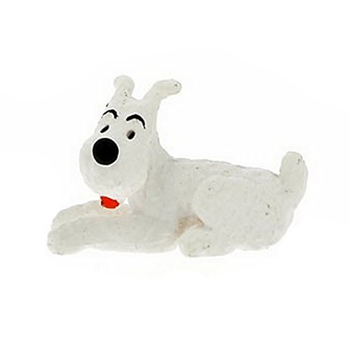 Moulinsart 42441- Tintín Milú tumbado 2,8cm Figura de colección Moulinsart 42441- Tintín Milú tumbado 2,8cm Figura de colección