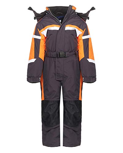 MPM PM LB1217 Kids Outdoor Tren de esquí Snowboard para niños y niñas Traje Funcional Hardshell Invierno Traje de Nieve (116, Gris) MPM PM LB1217 Kids Outdoor Tren de esquí Snowboard para niños y niñas Traje Funcional Hardshell Invierno Traje de Nieve (116, Gris)