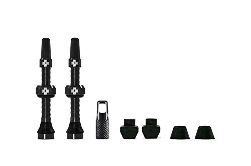 Muc-Off 1051 Válvulas Presta sin cámara, 44 mm, válvulas de Bicicleta Premium sin Fugas, con Herramienta de extracción de núcleo de válvula integrada Muc-Off 1051 Válvulas Presta sin cámara, 44 mm, válvulas de Bicicleta Premium sin Fugas, con Herramienta de extracción de núcleo de válvula integrada