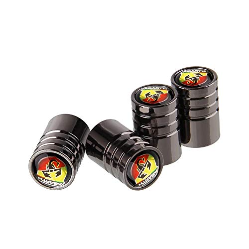 MWJK 4 Piezas Coche Neumáticos Tapas Válvulas Tapones de válvula con Logo para Abarth Logo 595 500 695 fiat 500 131 Abarth 124 Spider Punto 1000 204A 207A MWJK 4 Piezas Coche Neumáticos Tapas Válvulas Tapones de válvula con Logo para Abarth Logo 595 500 695 fiat 500 131 Abarth 124 Spider Punto 1000 204A 207A