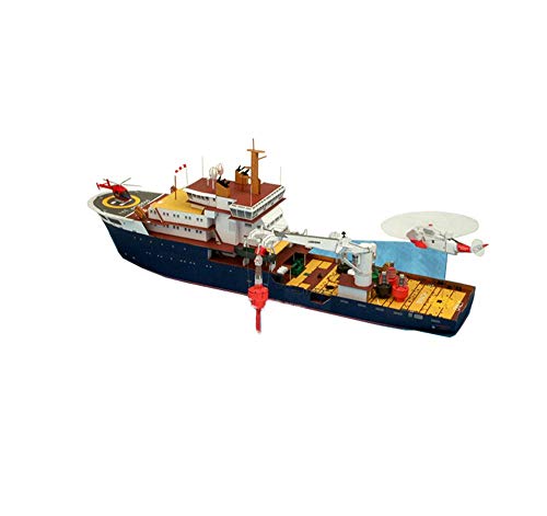 MxZas - Papel militar para puzle modelo de juguetes, 1/250 escala británica, faros Freighter niños, juguetes y regalos, 13 pulgadas x 2,6 pulgadas Jzx-n