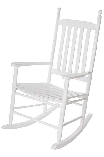 My Flair Mecedoras, Madera Dura China, Blanco, 62 x 84 x 115 cm My Flair Mecedoras, Madera Dura China, Blanco, 62 x 84 x 115 cm