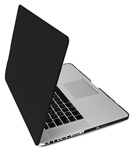 MyGadget Funda Dura Mate para Apple Macbook Pro 15" Antes de 2012 (Modelo A1286) - Carcasa Opaca Ultra Delgada - Hard Case - Negra