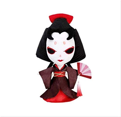 N-R Lindo Juego Identity V Hunter Geisha Artista Michiko Colgante Cosplay muñeco de Peluche para niño niña 38 cm Juguete