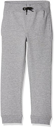 NAME IT Nkmsweat Pant BRU Noos Pantalones, Gris (Grey Melange), 134 para Niños