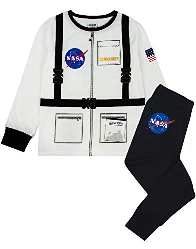 Nasa Conjunto de Pijama de Manga Larga para niño Astronauta algodón