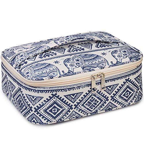 Neceser de Viaje para Maquillaje, Organizador Grande para Mujeres y niñas (Elefante) Neceser de Viaje para Maquillaje, Organizador Grande para Mujeres y niñas (Elefante)