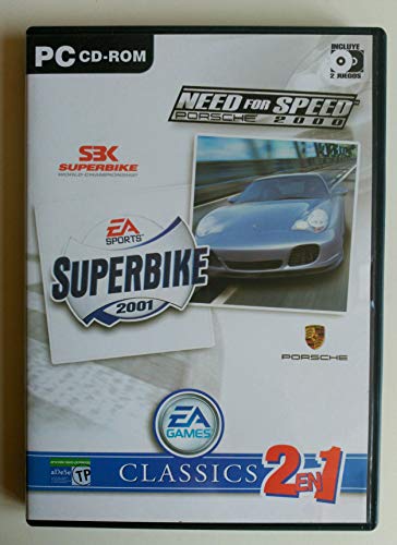 NEED FOR SPEED PORSCHE 2000 Y SUPERBIKE 2001. PC, ESPAÑOL.