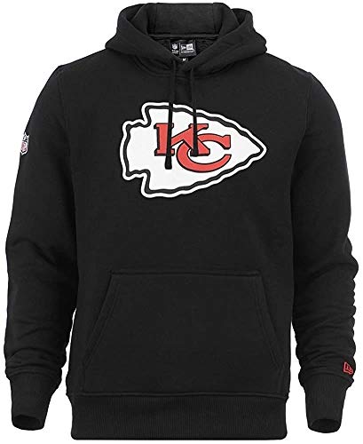 New Era Kansas City Chiefs Hoody Team Logo Po Hoody Black - 3XL