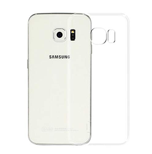 NEW'C Funda para Samsung Galaxy S6 Edge, Anti- Choques y Anti- Arañazos, Silicona TPU, HD Clara