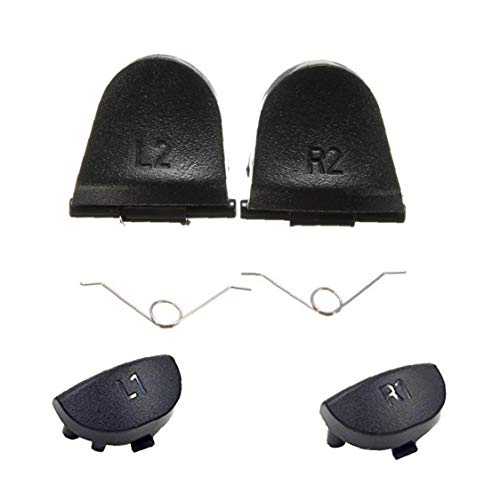 Nicetruc Controlador Piezas De Repuesto L1 L2 R1 R2 Button Y 2 Muelles para Accesorios Controller Ps4 Playstation 4 (Paquete De 6) Nicetruc Controlador Piezas De Repuesto L1 L2 R1 R2 Button Y 2 Muelles para Accesorios Controller Ps4 Playstation 4 (Paquete De 6)