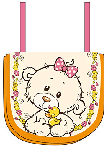 NICI 43356 - Bolso en el Pecho (13 x 10 cm), diseño de Osito Hermana, Multicolor NICI 43356 - Bolso en el Pecho (13 x 10 cm), diseño de Osito Hermana, Multicolor
