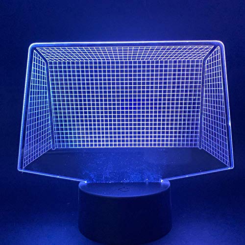 Night Light Led Football Gate Usb 3d Led Night Light Color Changing Kids Gifts Wow Table Lamp Bedroom Night Light For Children