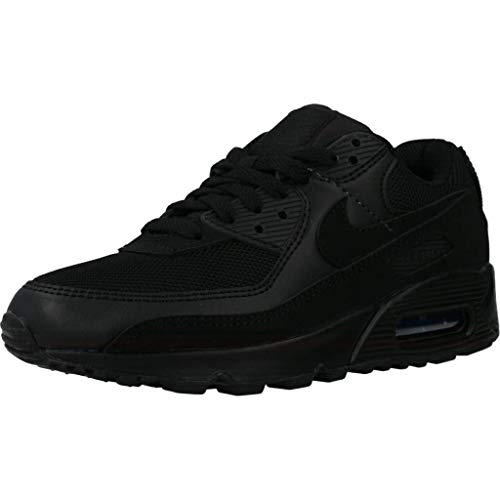 Nike Air MAX 90 Women's Shoe, Zapatillas para Correr Mujer, Black Black Black White, 40 EU