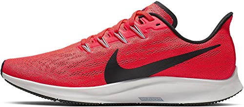 Nike Air Zoom Pegasus 36, Zapatillas de Atletismo para Hombre, Multicolor (Bright Crimson/Black/Vast Grey 600), 46 EU