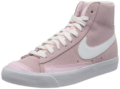 Nike Blazer Mid Vintage '77, Zapatillas de bsquetbol Mujer, Pink Foam Pink Foam White, 40 EU