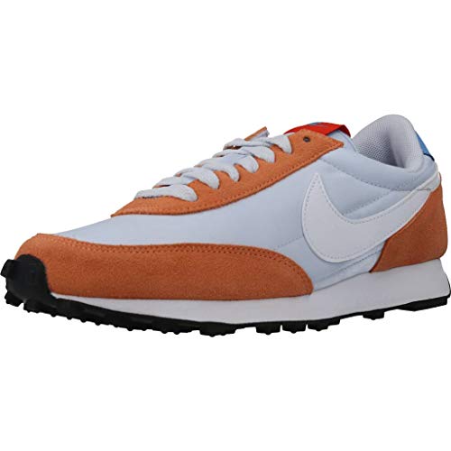 Nike Daybreak, Sneaker Mujer, Football Grey/Blanco-Orange Trance, 39 EU