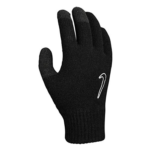 Nike Guantes Unisex YA Knitted Tech and Grip 2.0, Color Negro, S/M